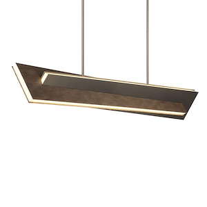 Intersezioni - 59W 1 LED Island-6.75 Inches Tall and 50 Inches Wide - 1335896