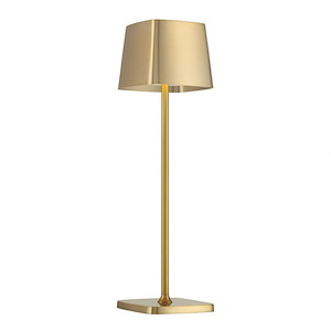 4W 1 LED Table Lamp with Battery-14.56 Inches Tall and 4.22 Inches Wide