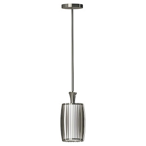 Night Moves - 14W 1 LED Mini Pendant-11.25 Inches Tall and 6.5 Inches Wide - 1294663
