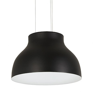 Kettle Up-28W 1 LED Pendant-16.75 Inches Wide by 10.5 Inches Tall