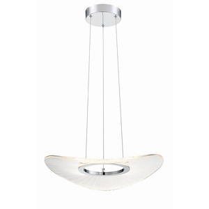Light Ray-27W 1 LED Pendant-19.75 Inches Wide by 3.25 Inches Tall - 871778