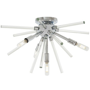 Spiked - Four Light Flush Mount - 704663