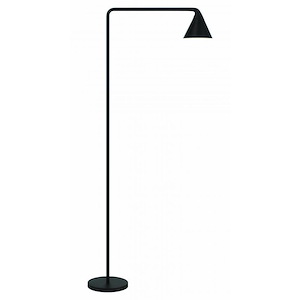 8W 1 LED Table Lamp-54.5 Inches Tall and 8.25 Inches Wide