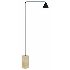 8W 1 LED Table Lamp-54.25 Inches Tall and 8 Inches Wide