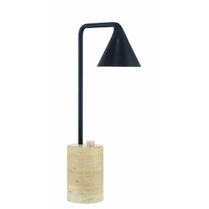 8W 1 LED Table Lamp-21.75 Inches Tall and 8 Inches Wide