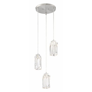 Putnam Place - 15W 3 LED Pan Pendant-10.75 Inches Tall and 10 Inches Wide - 1294668