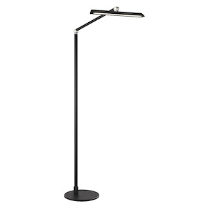 12W 1 LED Floor Lamp-51.59 Inches Tall and 17.31 Inches Wide