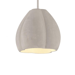 Sima - 1 Light Pendant-12.13 Inches Tall and 12.25 Inches Wide