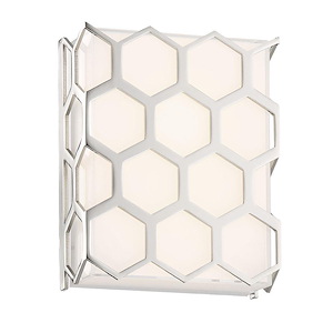 Missing Link - 15W 1 LED Wall Sconce-7.13 Inches Tall and 5.75 Inches Wide - 1294669