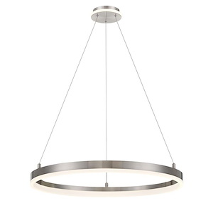 Recovery - 45W 1 LED Pendant-2.25 Inches Tall and 31.5 Inches Wide