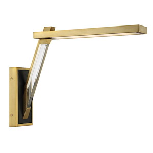 Sauvity - 18W 1 LED Wall Sconce-15 Inches Tall and 4.75 Inches Wide - 1335927