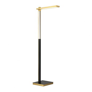 Sauvity - 18W 1 LED Floor Lamp-51.75 Inches Tall and 10 Inches Wide - 1335930