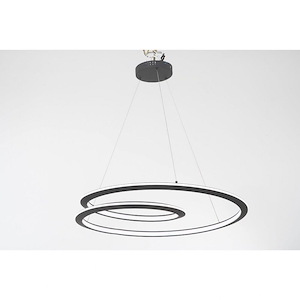 Infinite - 80W 1 LED Pendant-59 Inches Tall and 30 Inches Wide - 1335942