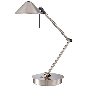 George&#39;S Reading Room - Two Light Table Lamp