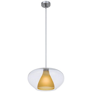 Soft-One Light Pendant in Contemporary Style-17 Inches Wide by 17.25 Inches Tall - 58705