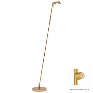 George's Reading Room - 50 Inch 8W 1 LED Floor Lamp - 351204