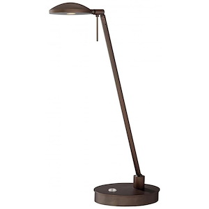 George&#39;s Reading Room-8W 1 LED Table Lamp in Contemporary Style-5 Inches Wide by 19.5 Inches Tall