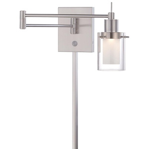 16 Inch 8W 1 LED Swing Arm Wall Sconce
