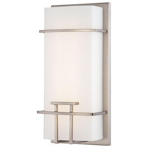 20W 1 LED Wall Sconce in Contemporary Style-5.5 Inches Wide by 12 Inches Tall