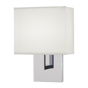 8W 1 LED Wall Sconce-7.75 Inches Wide by 11 Inches Tall