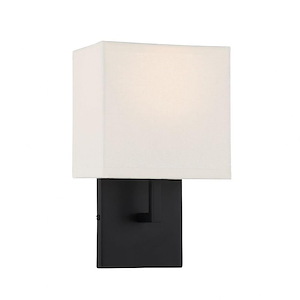 1 Light Wall Mount In 11.25 Inches Tall and 7 Inches Wide