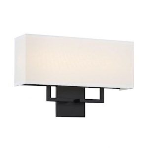 21W 1 LED Wall Mount In 11 Inches Tall and 16.75 Inches Wide