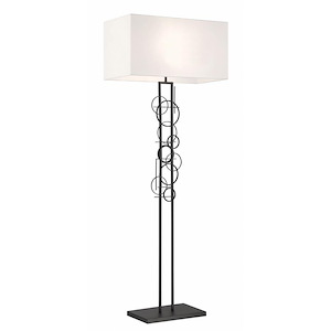 Tempo - 2 Light Floor Lamp-62 Inches Tall and 24 Inches Wide - 1294691