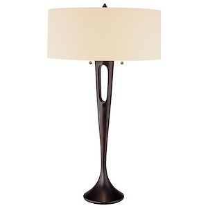 Needle-Two Light Table Lamp in Contemporary Style-18 Inches Wide by 31.5 Inches Tall - 228371