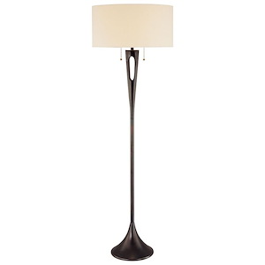 Needle-Two Light Floor Lamp in Contemporary Style-20 Inches Wide by 61 Inches Tall - 228369