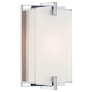 Cubism-One Light Wall Sconce in Contemporary Style-7 Inches Wide by 12 Inches Tall - 245812