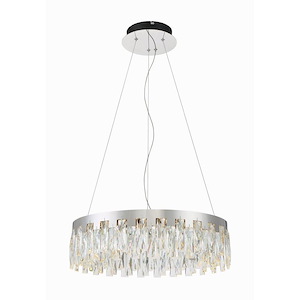 Curio - 33W 1 LED Pendant-6.75 Inches Tall and 23 Inches Wide