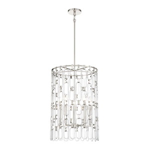 Charming - 5 Light Pendant-23.75 Inches Tall and 16.63 Inches Wide