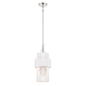 Gramercy - 1 Light Pendant-21 Inches Tall and 8.88 Inches Wide