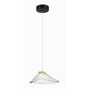 Sneer - 5W 1 LED Mini Pendant-4.75 Inches Tall and 10.25 Inches Wide