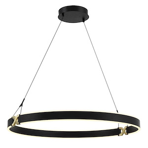 Recovery X - 68W 1 LED Pendant-7 Inches Tall and 33.5 Inches Wide - 1294723