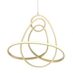 Astor By Robin Baron - 24W 1 LED Pendant-15.375 Inches Tall and 17 Inches Wide - 1294740