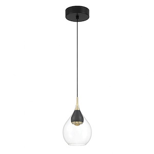 Arabesque - 5W 1 LED Mini Pendant-9.25 Inches Tall and 5.75 Inches Wide - 1294747