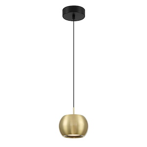Halo - 12W 1 LED Mini Pendant-5.75 Inches Tall and 6 Inches Wide - 1294750