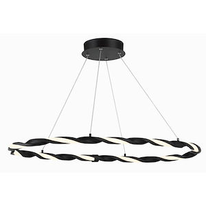 Convolution - 35W 1 LED Pendant-2 Inches Tall and 36.75 Inches Wide - 1294755