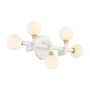 Tubular - 20W 2 LED Bath Vanity-9.25 Inches Tall and 22.625 Inches Wide - 1294764