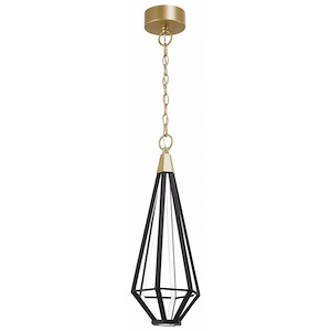 Dripping Gems - 25W 1 LED Mini Pendant-23 Inches Tall and 8.25 Inches Wide