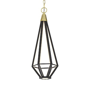 Dripping Gems - 25W 1 LED Mini Pendant-23 Inches Tall and 8.25 Inches Wide - 1294767