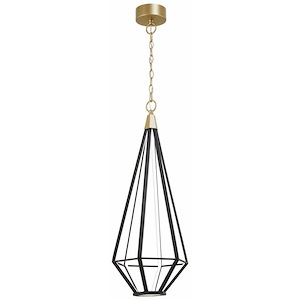 Dripping Gems - 30W 1 LED Pendant-32.375 Inches Tall and 12.25 Inches Wide - 1294768