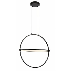Studio 23 - 29W 1 LED Pendant-24.125 Inches Tall and 24.375 Inches Wide