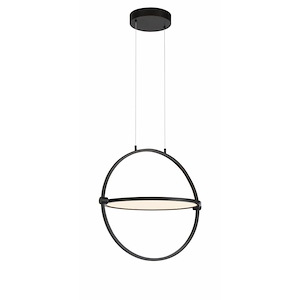 Studio 23 - 23W 1 LED Pendant-18 Inches Tall and 18.375 Inches Wide