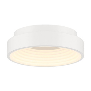 Conc - 18W 1 LED Flush Mount-4.375 Inches Tall and 13 Inches Wide - 1294780