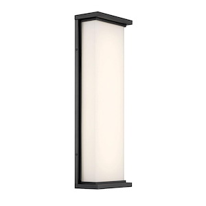 Caption - 35W 1 LED Outdoor Wall Mount-24 Inches Tall and 8 Inches Wide