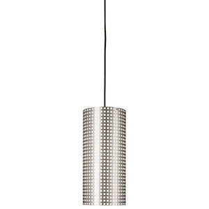 Grid-One Light Mini Pendant in Contemporary Style-6 Inches Wide by 12.75 Inches Tall - 58845