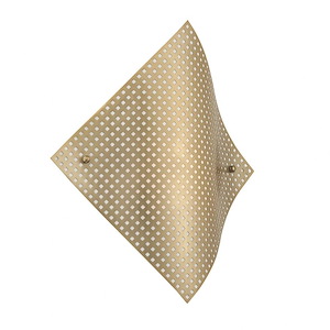 Grid - 1 Light Wall Sconce-16.75 Inches Tall and 15.25 Inches Wide