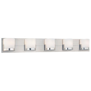 Convex-Five Light Bath Bar in Contemporary Style-36.75 Inches Wide by 5 Inches Tall - 228315